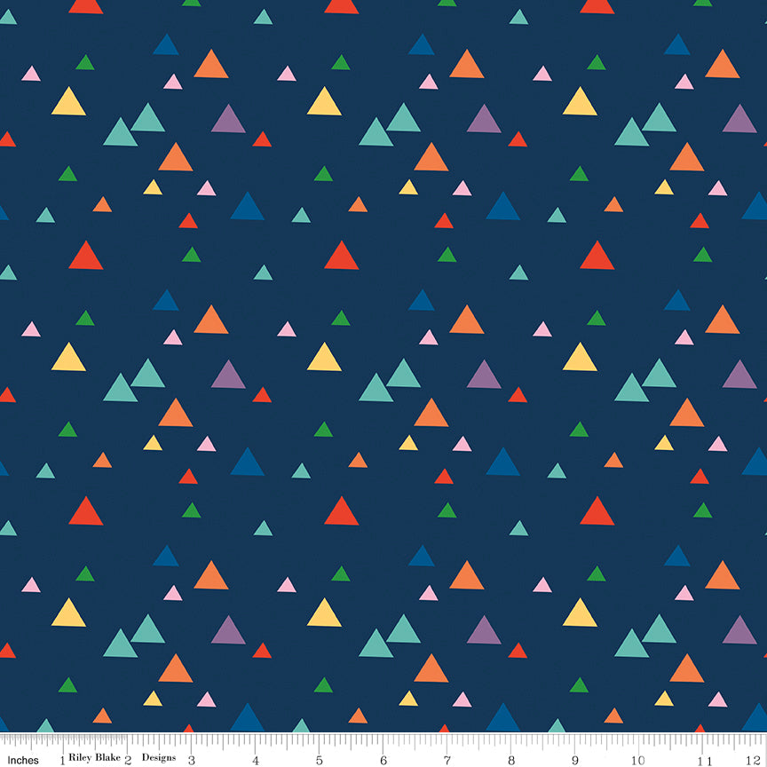 Let's Play Triangles Navy