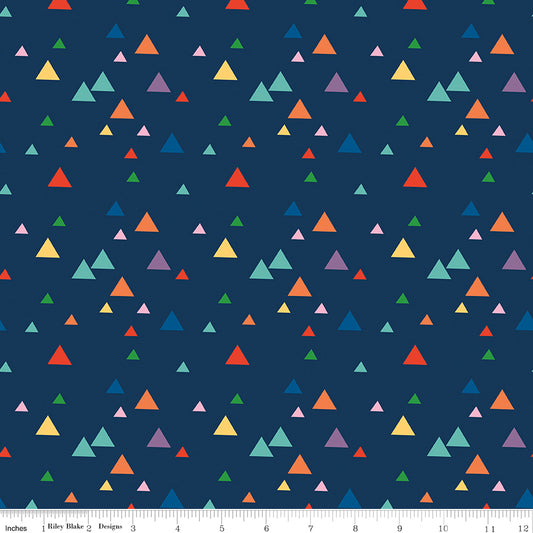 Let's Play Triangles Navy