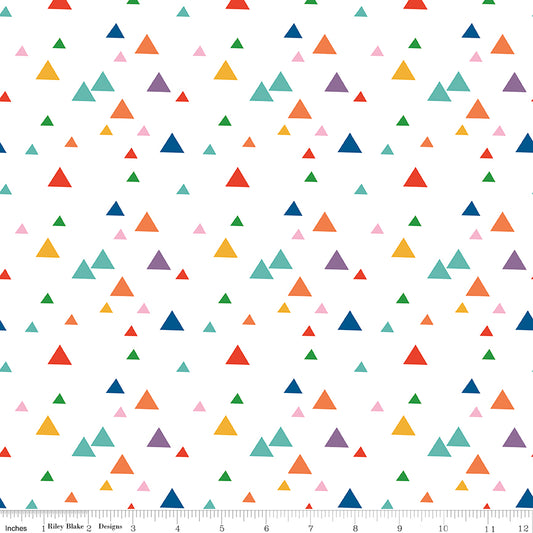 Let's Play Triangles White