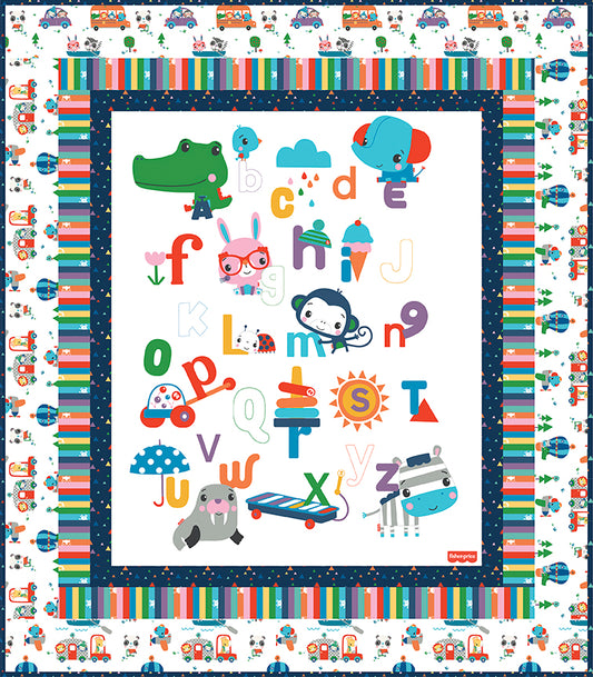 Let's Play Panel Quilt Kit