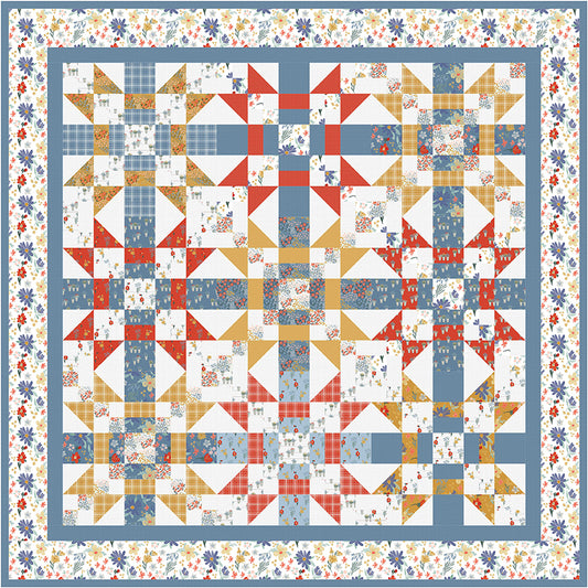 Snowball Quilt Company Jackie's Star Quilt Pattern