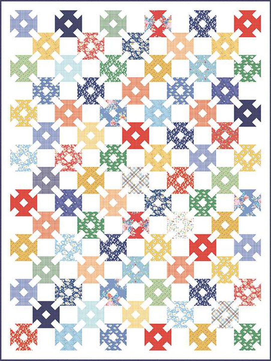 American Jane Darling Dashes Quilt Pattern